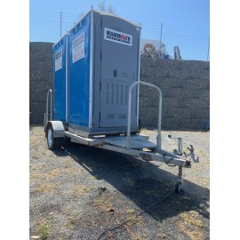 DUAL TOILET TRAILER - TOW YOURSELF OPTION