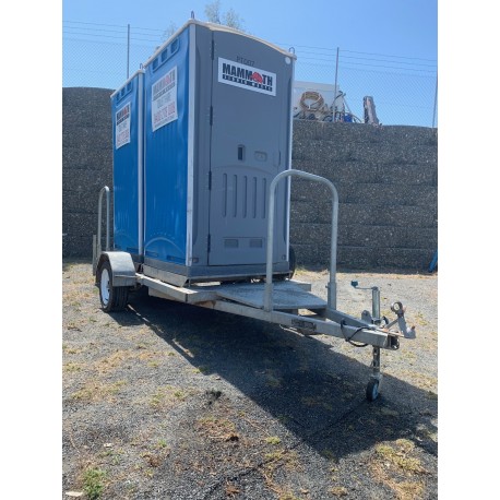 DUAL TOILET TRAILER - TOW YOURSELF OPTION